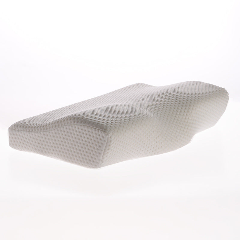 New cervical butterfly memory pillow wholesale slow rebound butterfly pillow snoring pillow velvet memory foam pillow core set