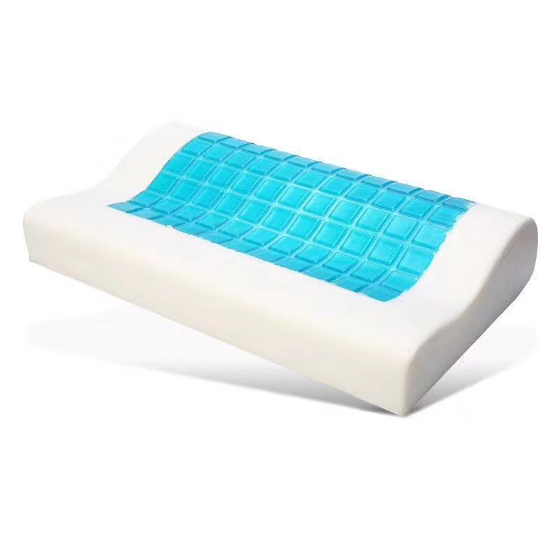 Memory Foam Manufacturers Wholesale Gel Memory Pillow Slow Rebound Gel Sheet Pillow Pillow Core Memory Foam Wave Pillow