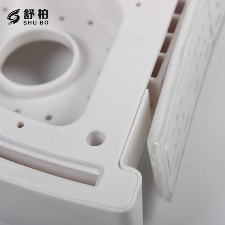 Foreign trade Snap UP non-perforated bathroom pendant tripod suction wall plastic bathroom triangle shelf storage shelf