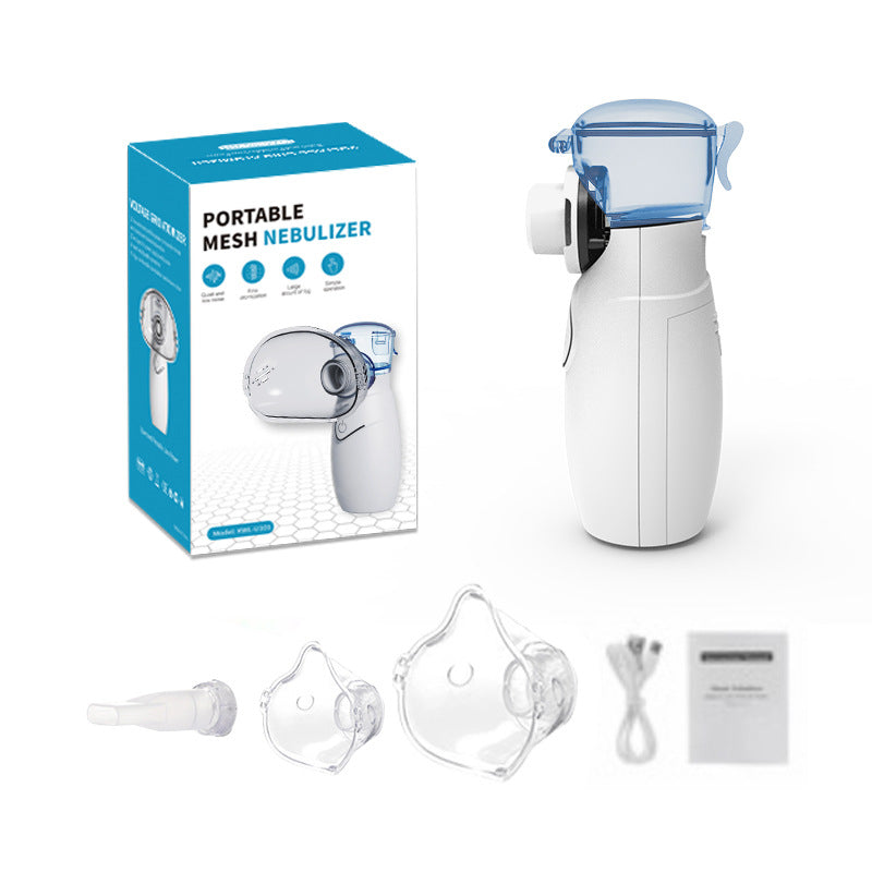 Portable Handheld Nebulizer Medical Grade Kids Adult Electronic Nebulizer Ultrasonic Microgrid Home Nebulizer