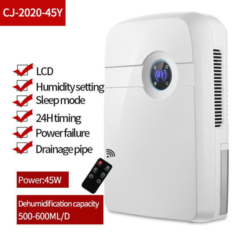 Cross-border new dehumidifier household moisture absorption small indoor dehumidifier moisture prevention and moisture removal air dehumidification