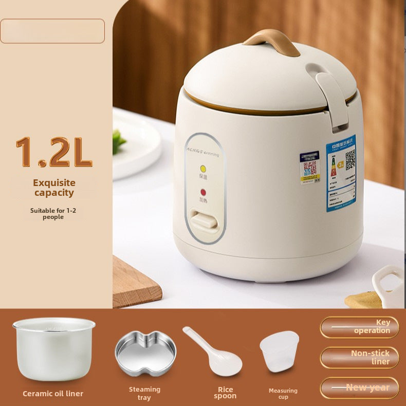 One piece on behalf of Chigo mini rice cooker dormitory low power 1-2 people non-stick liner rice cooker gift delivery