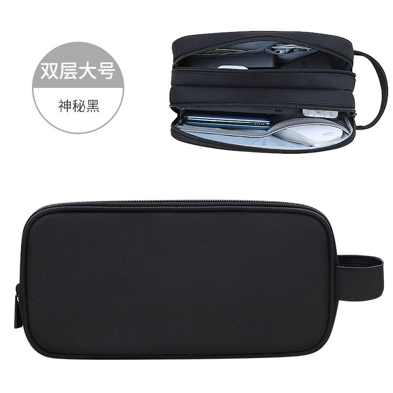Multi-functional mobile phone digital accessories storage bag, mobile phone bag, U disk power bank, mobile hard disk, data cable storage bag