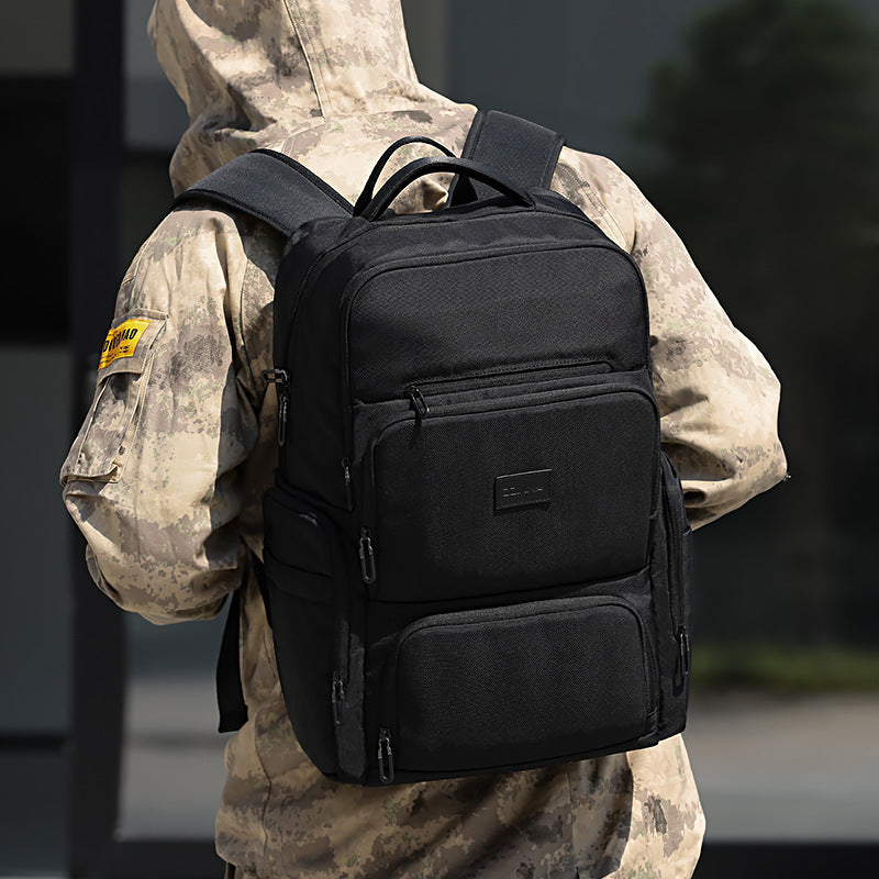 Backpack men's large capacity oversized travel bag for business trips, travel and leisure, computer backpacks, school bags for middle school students, sports