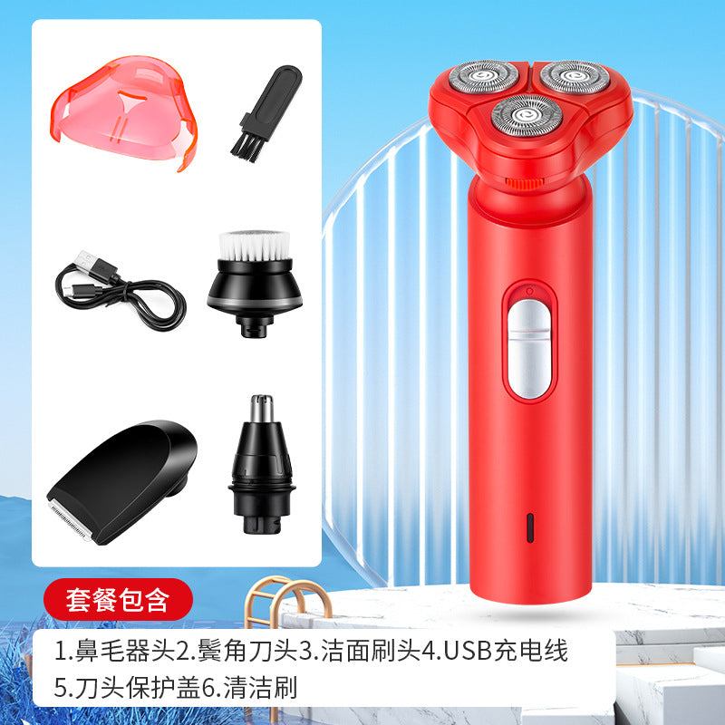 Factory direct razor electric men's multi-functional 3-in-1 full body wash floating popular Internet celebrity razor