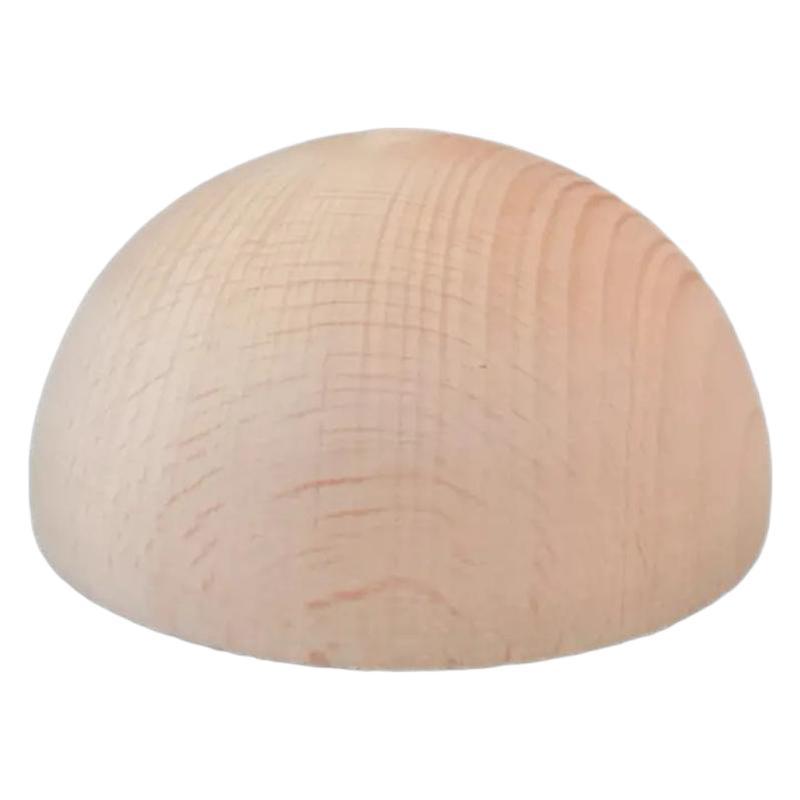 Wooden Ceramic Forming Molds - Hemispherical semi-circular tools for making ceramic bowls and baskets,