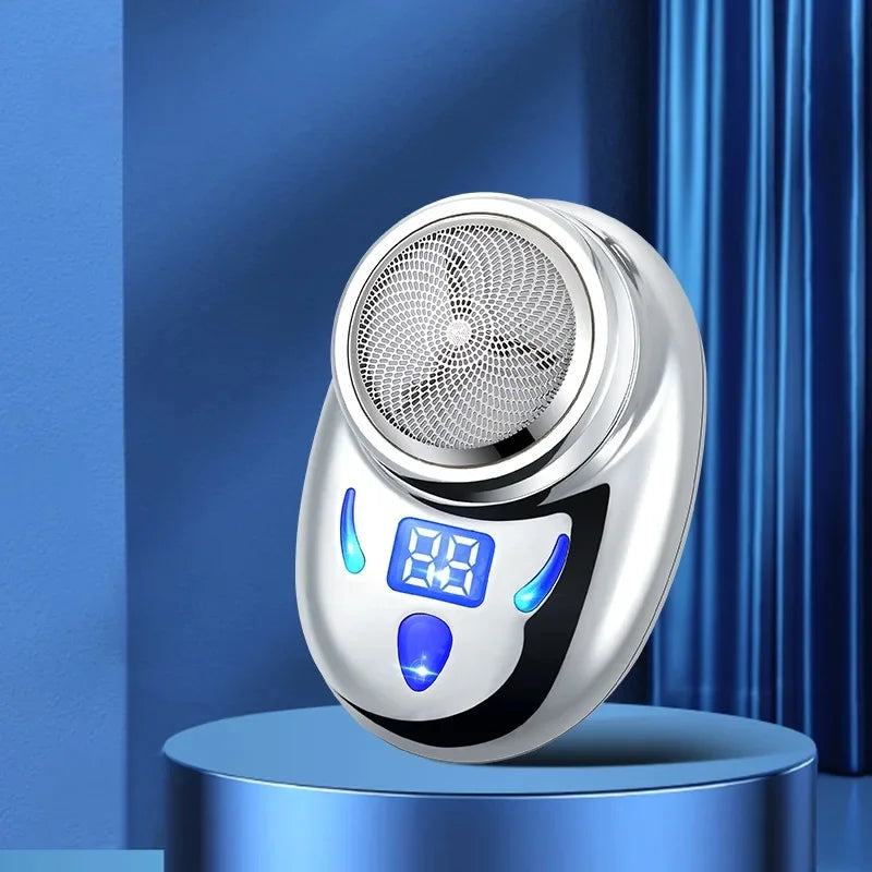 New Electric Shaver Men's Shaver Washable Mini Beard Sharpener Small Portable Rechargeable One Piece Delivery