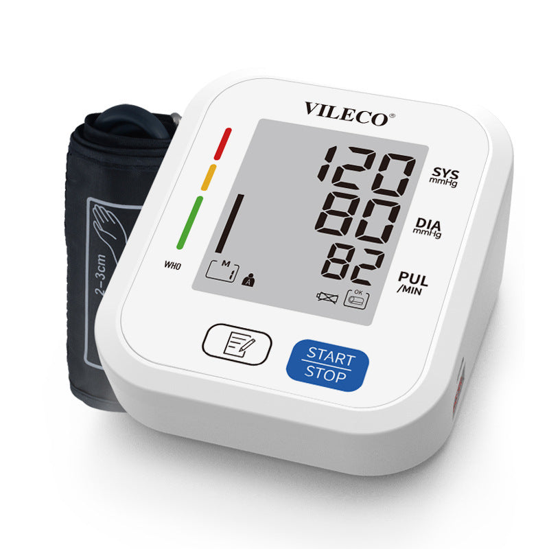 Cross-border English arm sphygmomanometer intelligent voice electronic sphygmomanometer sphygmomanometer foreign trade model