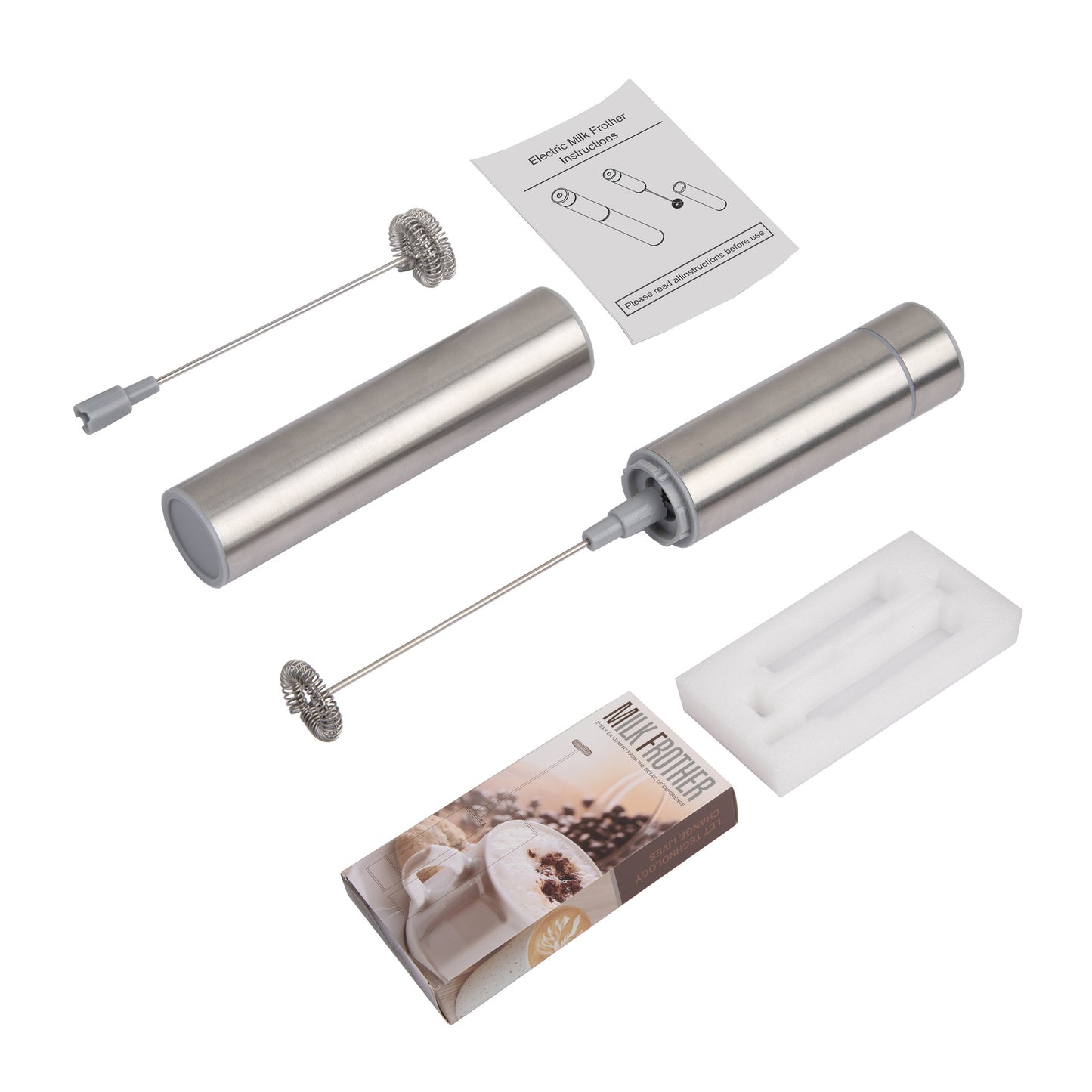 Factory Direct Electric Milk Frother Home Automatic Heating Milk Frother Cross Border Milk Frother