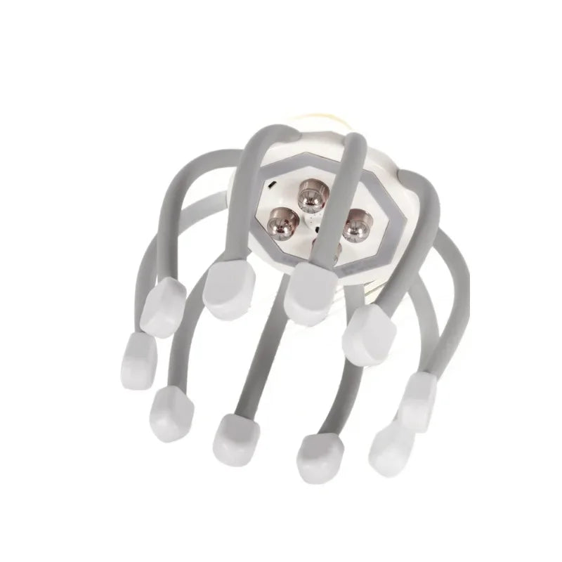 Smart Head Massager - 10-Claw Vibration Scalp Massager for Relaxation