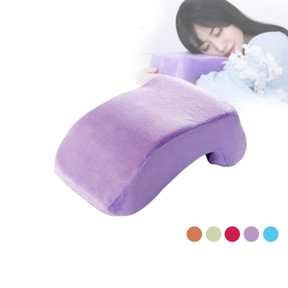 New Lunch Break Memory Pillow Nap Pillow Slow Rebound Memory Foam Pillow Office Tummy Pillow Wholesale