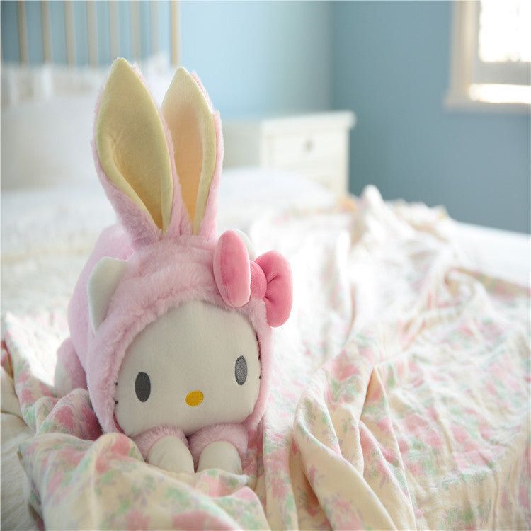 Internet celebrity big-eared dog Melody doll plush toy wholesale party doll car tissue set home ornaments