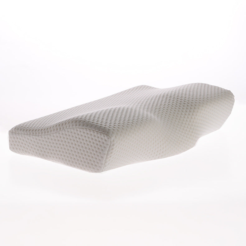 New cervical butterfly memory pillow wholesale slow rebound butterfly pillow snoring pillow velvet memory foam pillow core set