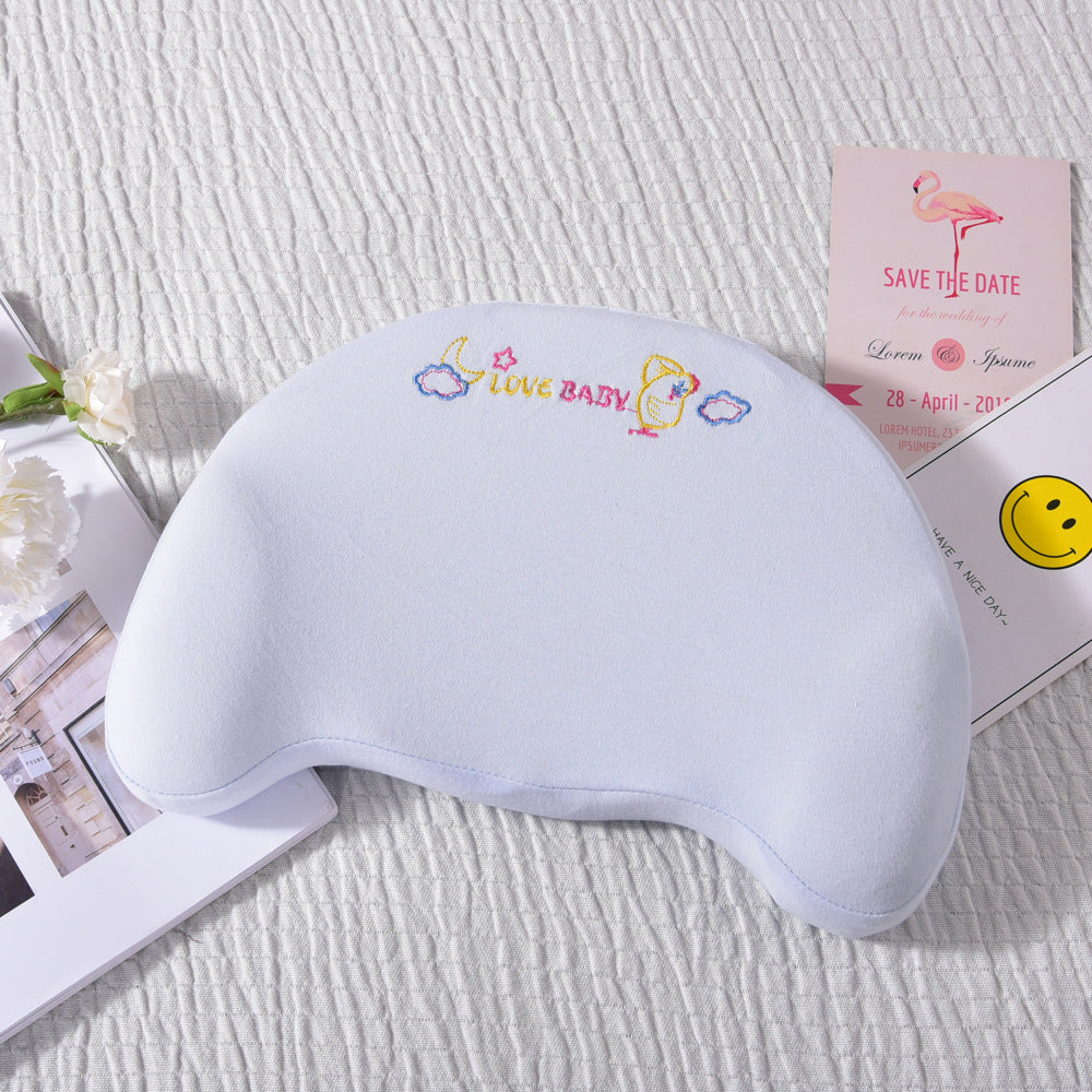 Manufacturers newborn pillow color cotton breathable baby pillow 0-1 year old baby cartoon pillow baby pillow