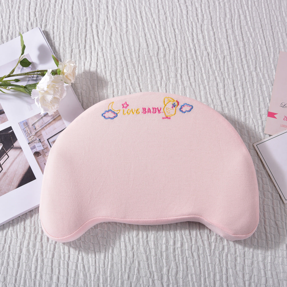 Manufacturers newborn pillow color cotton breathable baby pillow 0-1 year old baby cartoon pillow baby pillow