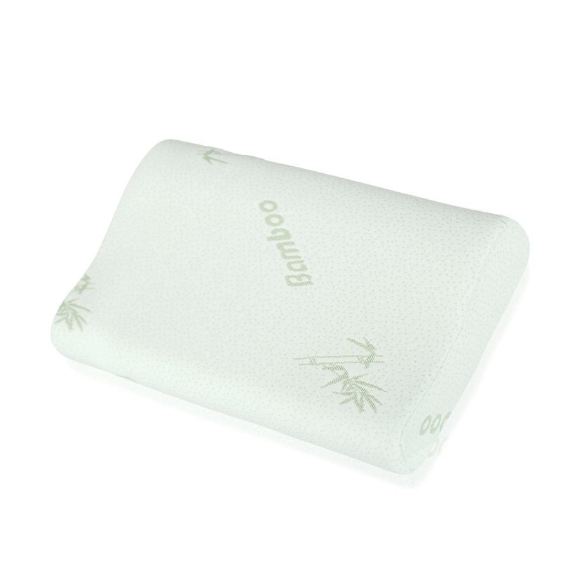 Manufacturers wholesale memory pillow neck guard slow rebound space memory foam pillow cervical pillow bamboo fiber pillow core pillow