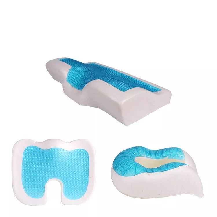 Manufacturers wholesale disc gel memory pillow core slow rebound cervical pillow wave pillow cool gel pillow