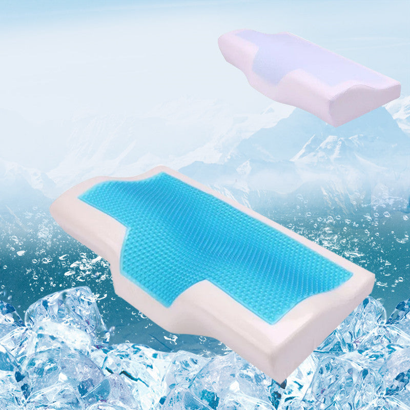Manufacturers wholesale disc gel memory pillow core slow rebound cervical pillow wave pillow cool gel pillow