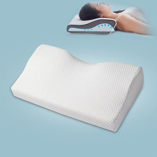 The manufacturer sets the pillow slow rebound memory pillow pure white butterfly memory foam pillow space memory pillow pillow core