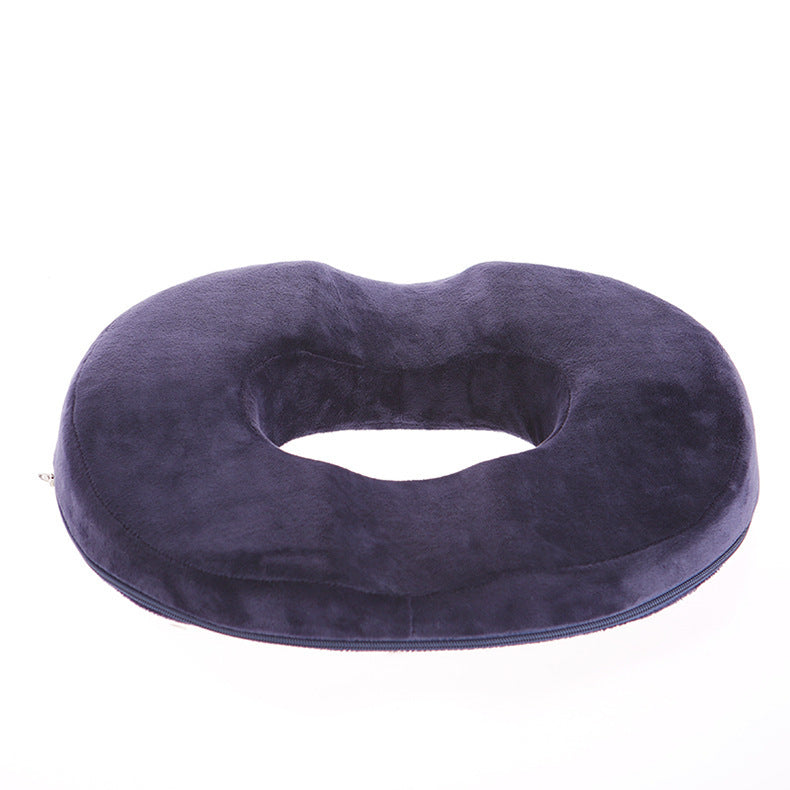 Office hemorrhoids cushion Hip cushion Memory foam hollow postoperative pregnant women's butt cushion Memory foam cushion
