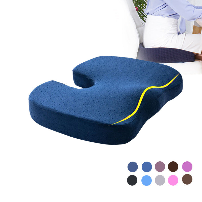 Slow rebound memory foam U-shaped cushion beauty wholesale buttock cushion office pregnant women hemorrhoids cushion