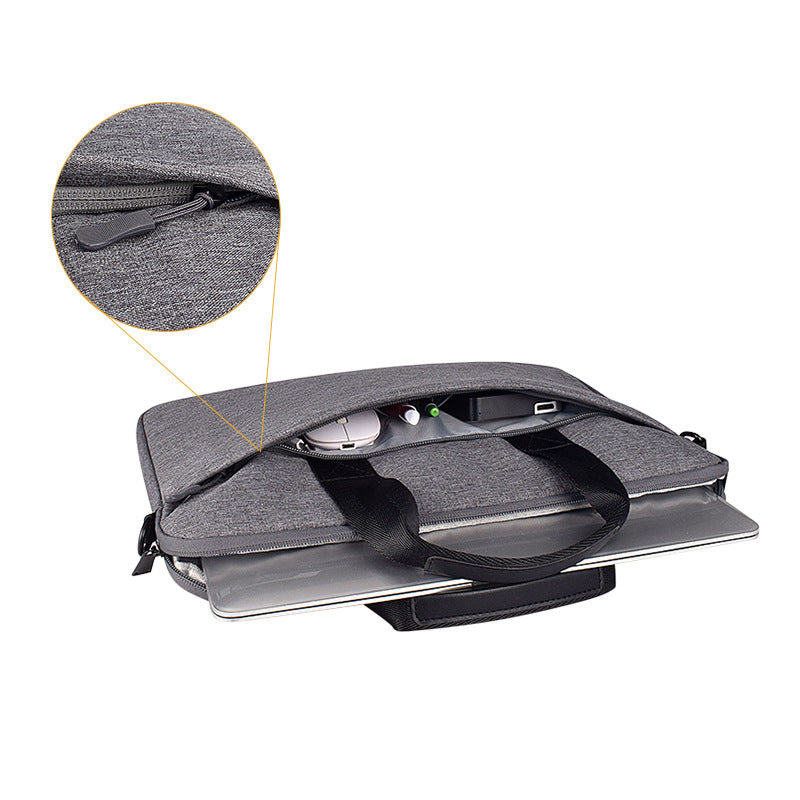 Wholesale Shoulder Laptop Bag Waterproof Briefcase 131415.6 inch Men & Women Can Print Logo