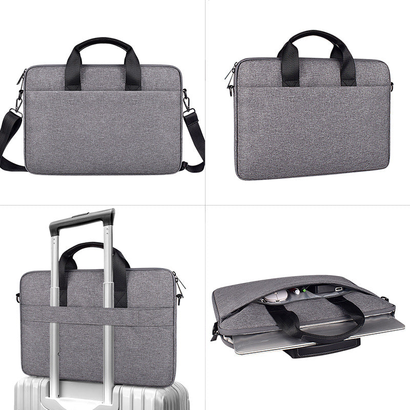 Wholesale Shoulder Laptop Bag Waterproof Briefcase 131415.6 inch Men & Women Can Print Logo