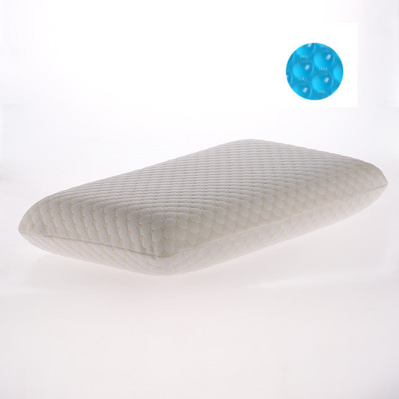 Hydrogel Slow‑Rebound Space Memory Foam Pillow – Cool Summer Comfort