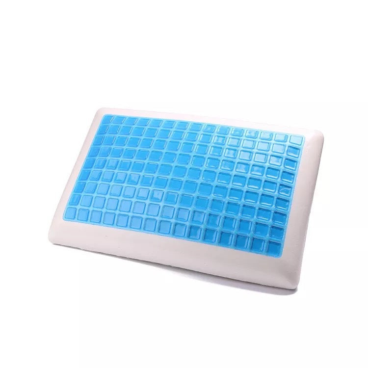 Hydrogel Slow‑Rebound Space Memory Foam Pillow – Cool Summer Comfort