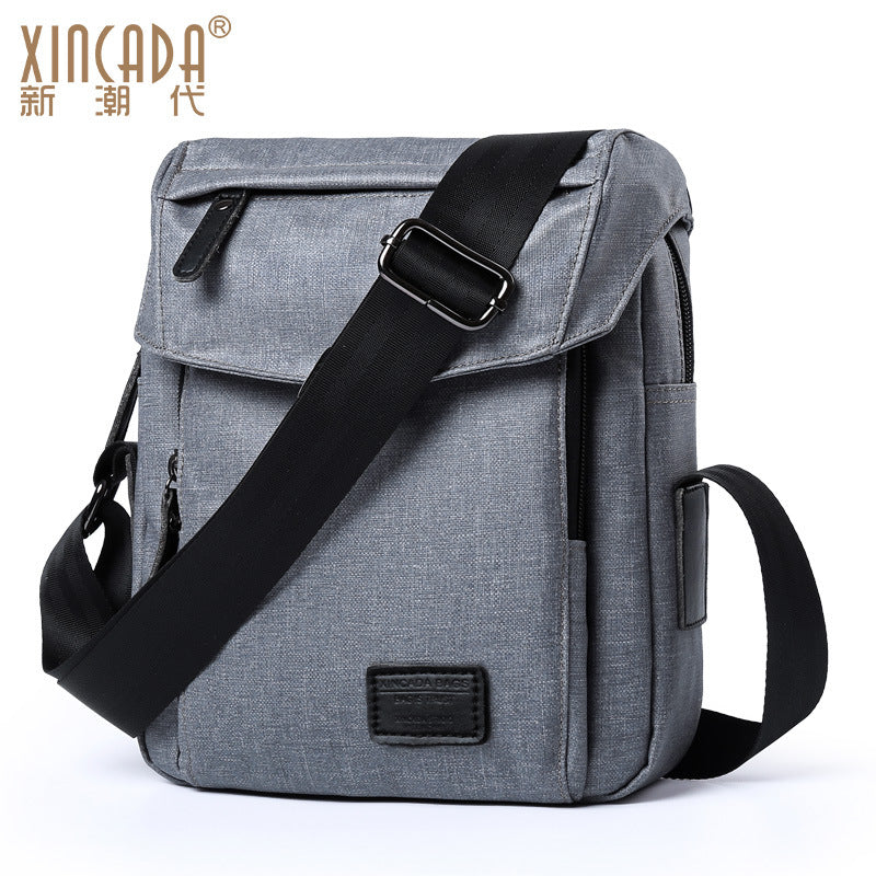 Trendy generation men's bag factory fashion versatile casual shoulder bag tide waterproof oxford cloth crossbody backpack one piece dropshipping
