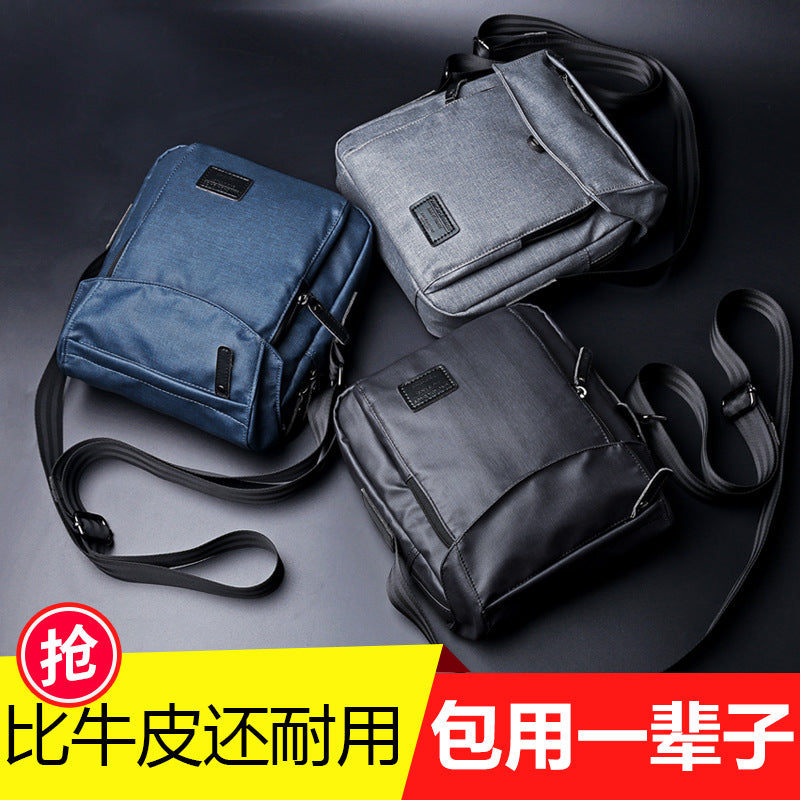 Trendy generation men's bag factory fashion versatile casual shoulder bag tide waterproof oxford cloth crossbody backpack one piece dropshipping