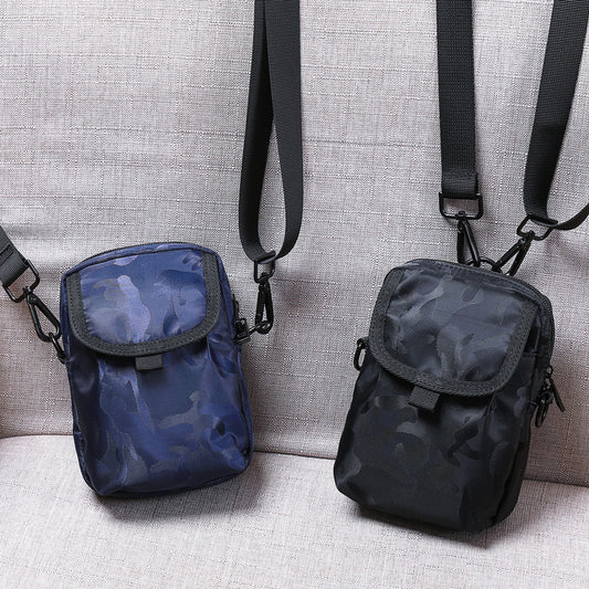 XINCADA Trendy Brand Shoulder Bag Men's Bag Bag Mobile Phone Waist Bag Sports Crossbody Bag Mini Small Backpack Hanging Bag Men