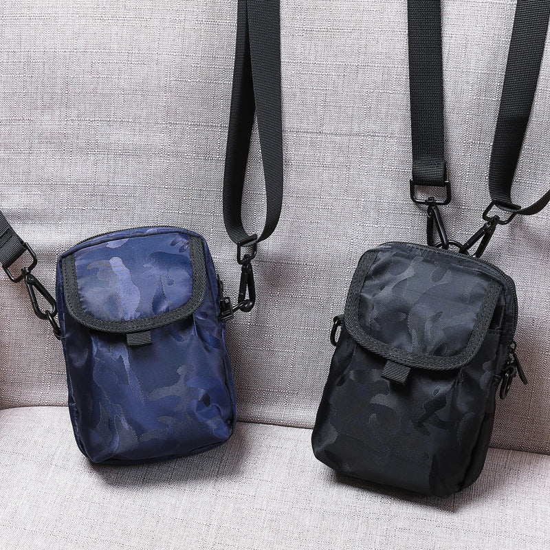 XINCADA Trendy Brand Shoulder Bag Men's Bag Bag Mobile Phone Waist Bag Sports Crossbody Bag Mini Small Backpack Hanging Bag Men