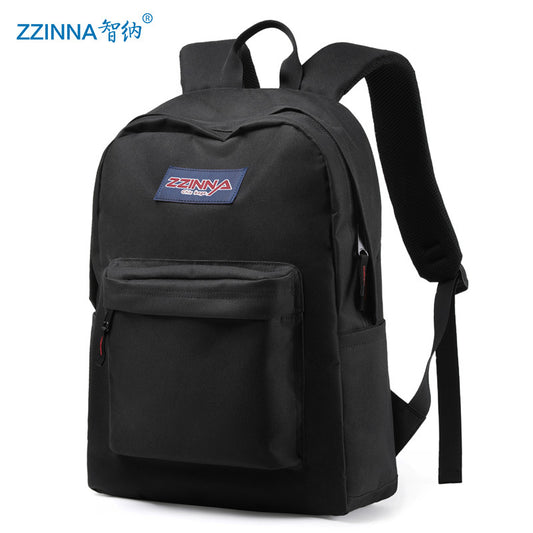 Zhina backpack men's backpack women's canvas college high school junior high school student school bag men's fashion trend factory direct sales