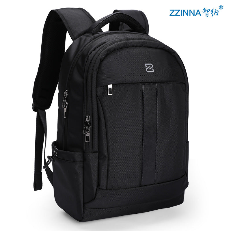 Zhina outdoor travel backpack business commuter computer bag women's large-capacity simple and lightweight college student schoolbag women