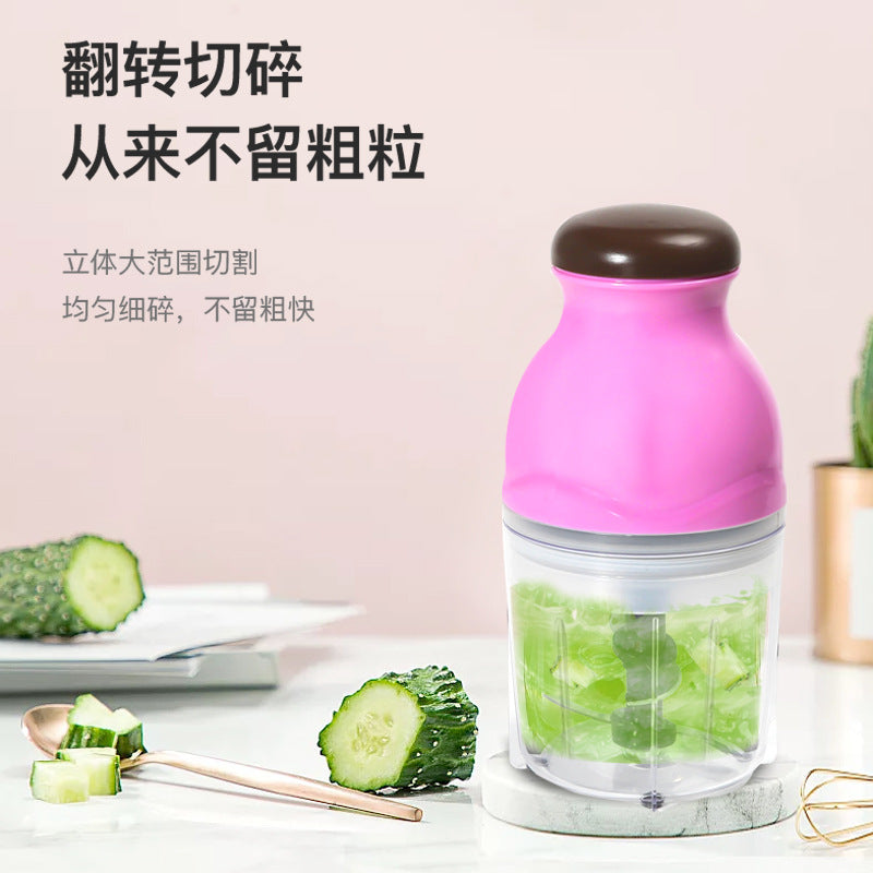 Electric meat grinder large-capacity multi-function meat cutting vegetable mixing mixing cooking machine baby food supplement machine manufacturer