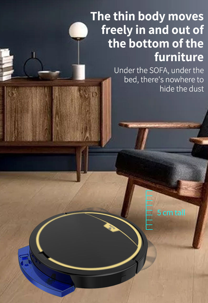 Remote control sweeper route planning slim intelligent sweeping robot automatic vacuum cleaner suction sweeper