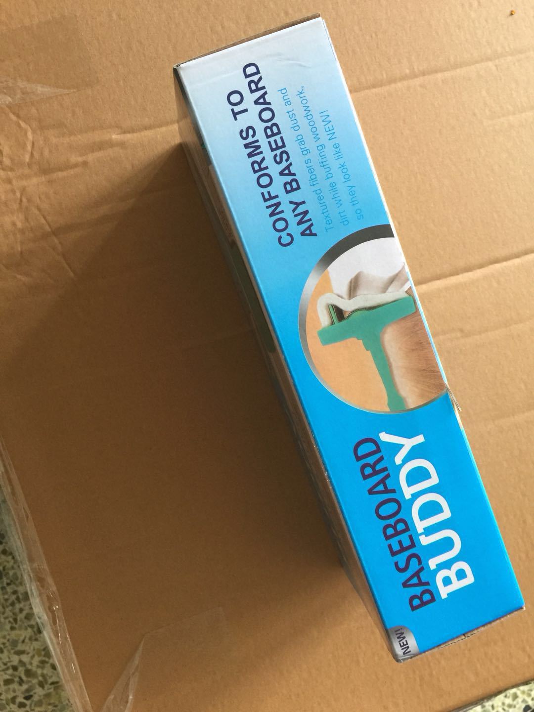 TV New Baseboard Buddy Household Mop Cleaning Supplies Universal Retractable Handle Cleaning Stick