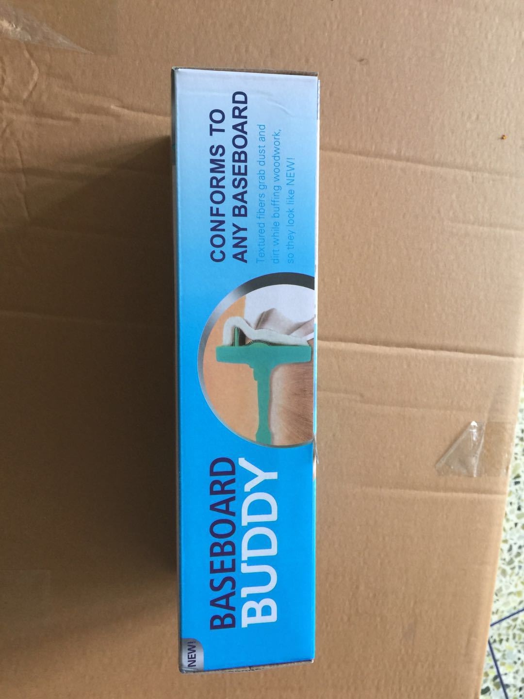 TV New Baseboard Buddy Household Mop Cleaning Supplies Universal Retractable Handle Cleaning Stick