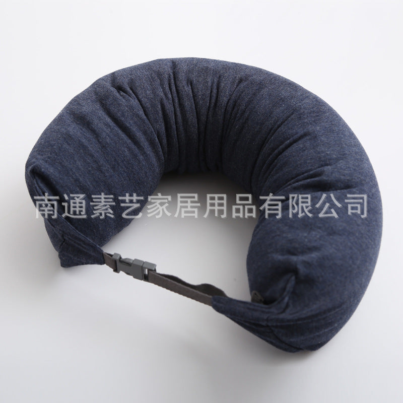 MUJI U pillow, good product, U-shaped pillow, neck pillow, car neck pillow, U-shaped neck travel pillow, airplane pillow, and hair on behalf of the body