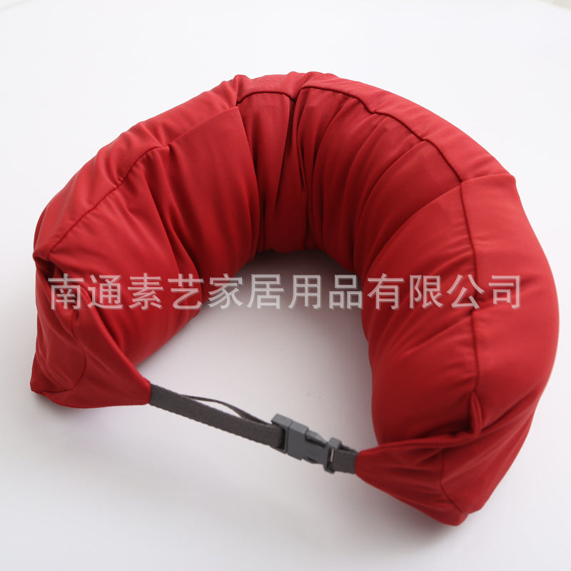 MUJI U pillow, good product, U-shaped pillow, neck pillow, car neck pillow, U-shaped neck travel pillow, airplane pillow, and hair on behalf of the body