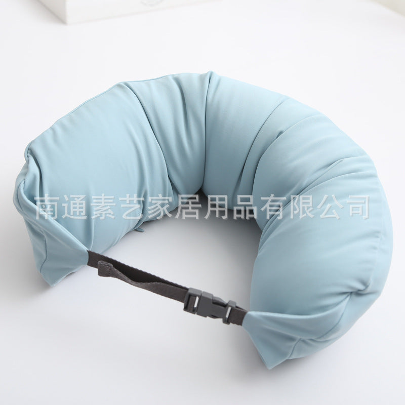 MUJI U pillow, good product, U-shaped pillow, neck pillow, car neck pillow, U-shaped neck travel pillow, airplane pillow, and hair on behalf of the body