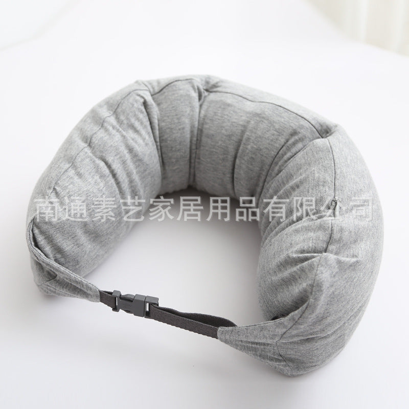 MUJI U pillow, good product, U-shaped pillow, neck pillow, car neck pillow, U-shaped neck travel pillow, airplane pillow, and hair on behalf of the body
