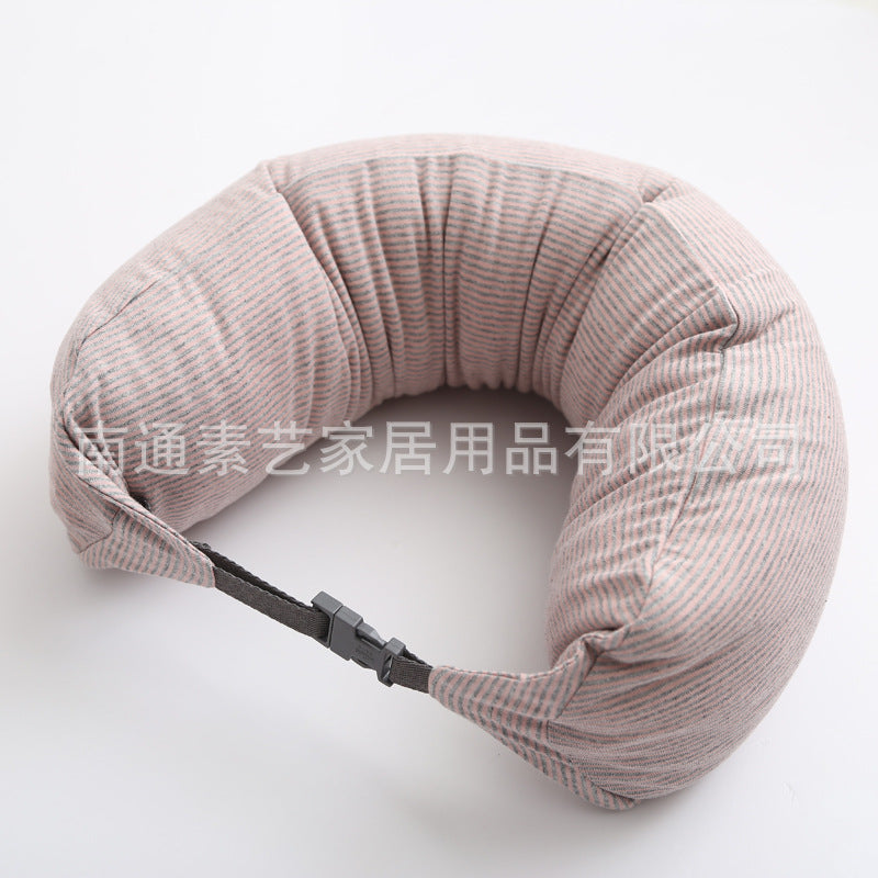 MUJI U pillow, good product, U-shaped pillow, neck pillow, car neck pillow, U-shaped neck travel pillow, airplane pillow, and hair on behalf of the body