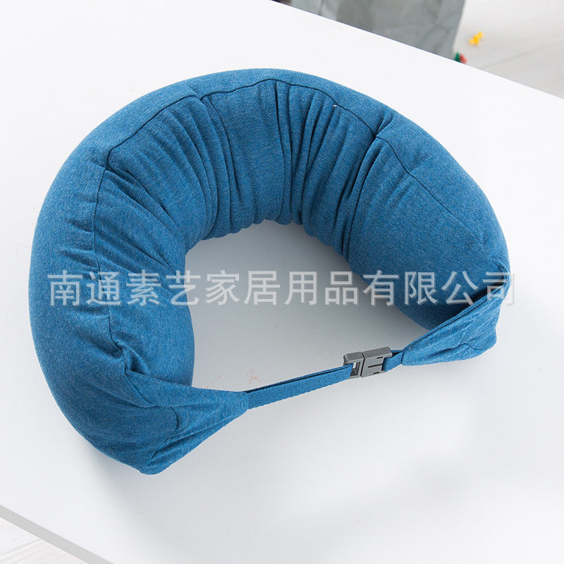 MUJI U pillow, good product, U-shaped pillow, neck pillow, car neck pillow, U-shaped neck travel pillow, airplane pillow, and hair on behalf of the body