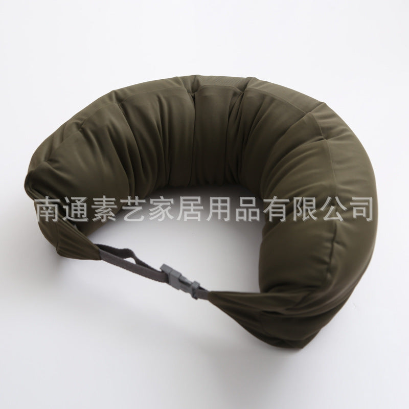 MUJI U pillow, good product, U-shaped pillow, neck pillow, car neck pillow, U-shaped neck travel pillow, airplane pillow, and hair on behalf of the body