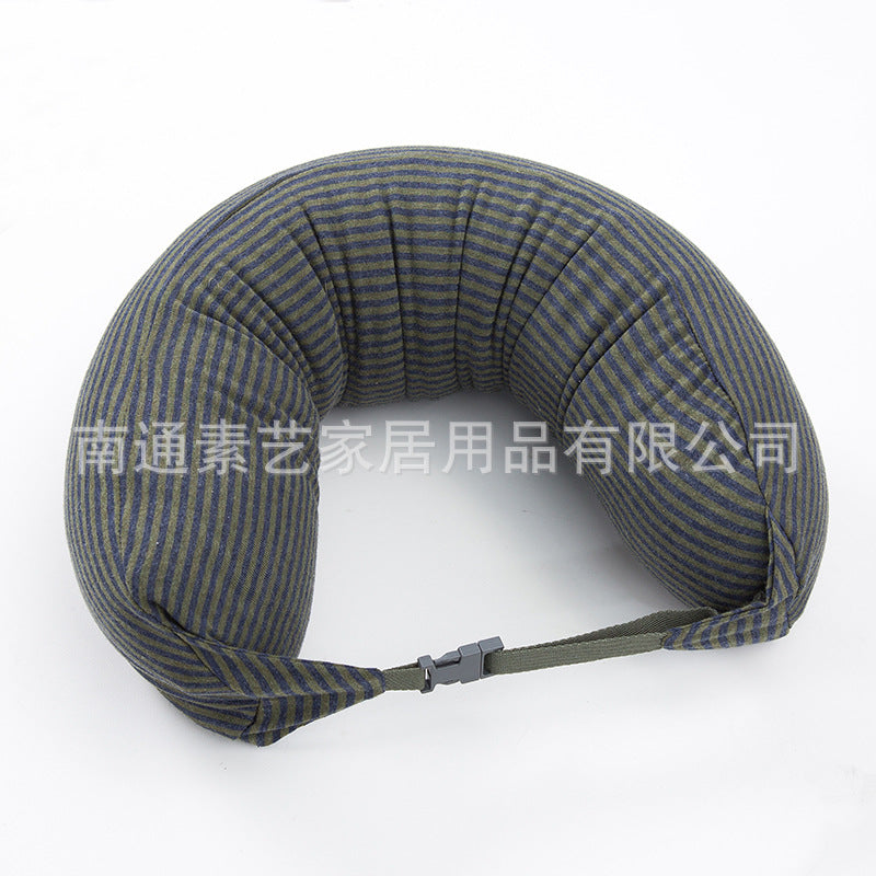 MUJI U pillow, good product, U-shaped pillow, neck pillow, car neck pillow, U-shaped neck travel pillow, airplane pillow, and hair on behalf of the body