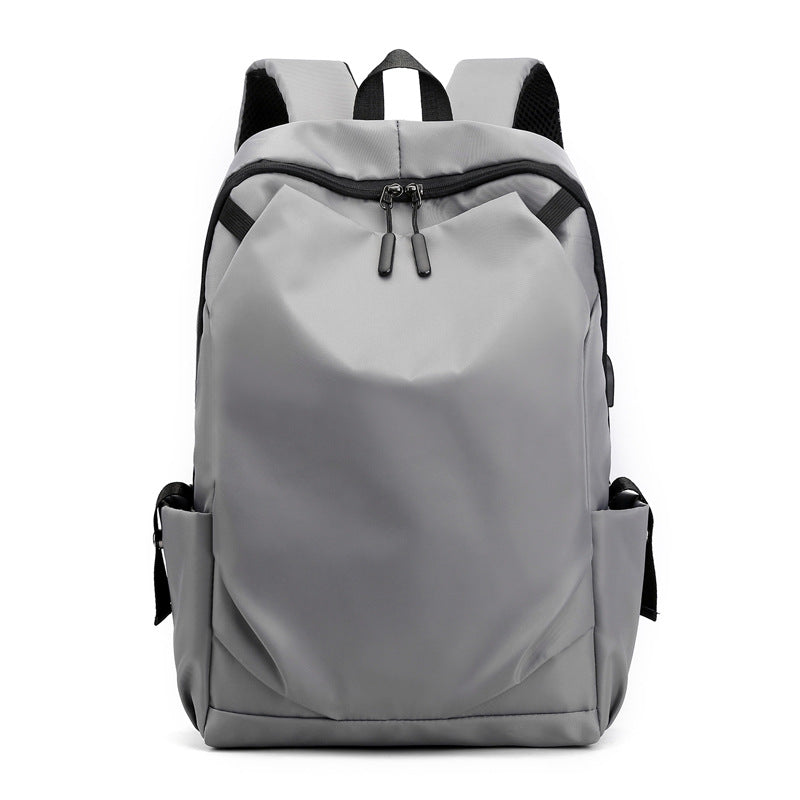 Computer backpack large capacity outdoor commuter men's backpack printed logo men's business backpack