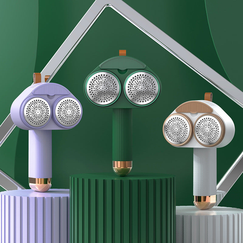 New Double Head Hairball Trimmer Clothes Shaved Ball Electric Sticky Hairball Artifact Hairball Trimmer 2-in-1