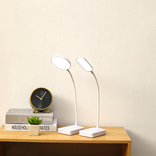Cross-border LED Rechargeable Eye Protection Table Lamp Creative Foldable Learning Eye Protection Reading Book Lamp Student Dormitory Bedside Lamp